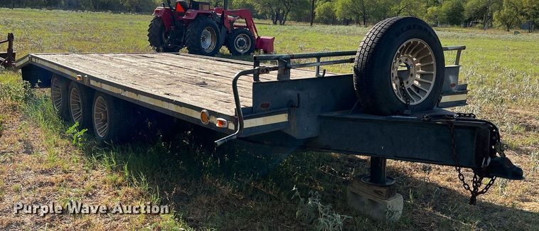 image for item LF9468 2000 Shop built  equipment trailer