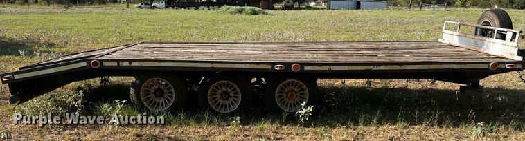 image for item LF9468 2000 Shop built  equipment trailer