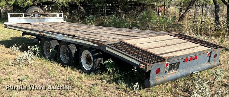 image for item LF9468 2000 Shop built  equipment trailer