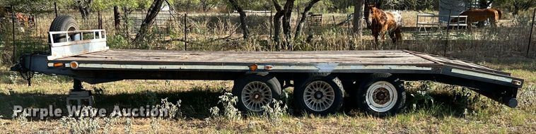 image for item LF9468 2000 Shop built  equipment trailer