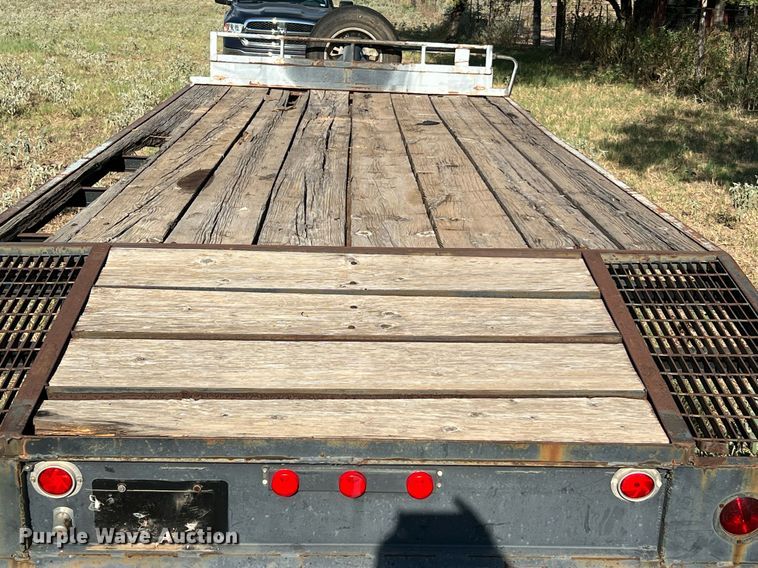 image for item LF9468 2000 Shop built  equipment trailer