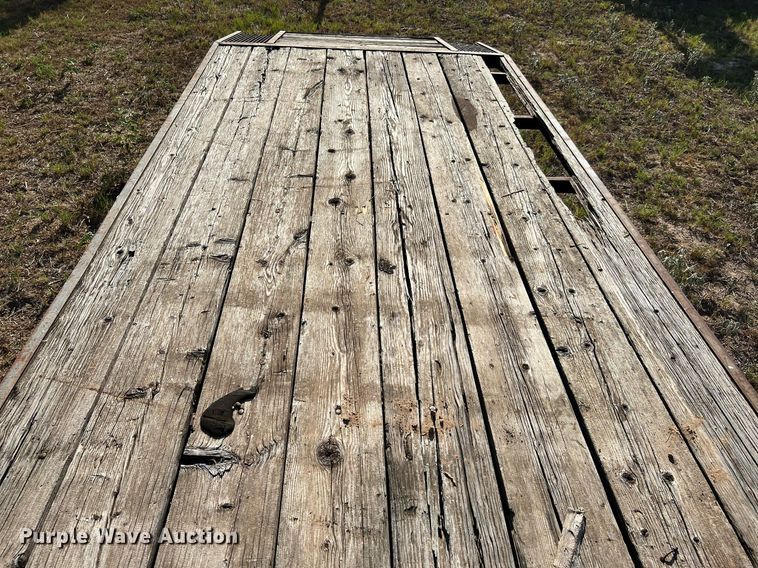 image for item LF9468 2000 Shop built  equipment trailer