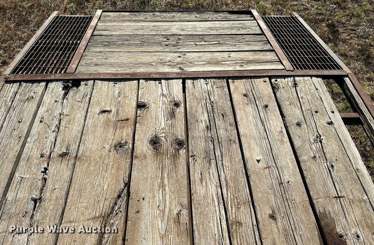 image for item LF9468 2000 Shop built  equipment trailer