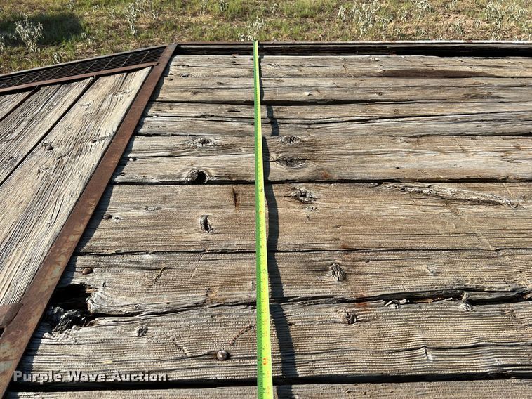 image for item LF9468 2000 Shop built  equipment trailer