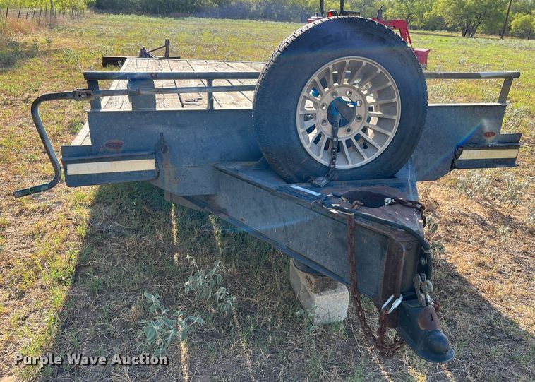 image for item LF9468 2000 Shop built  equipment trailer