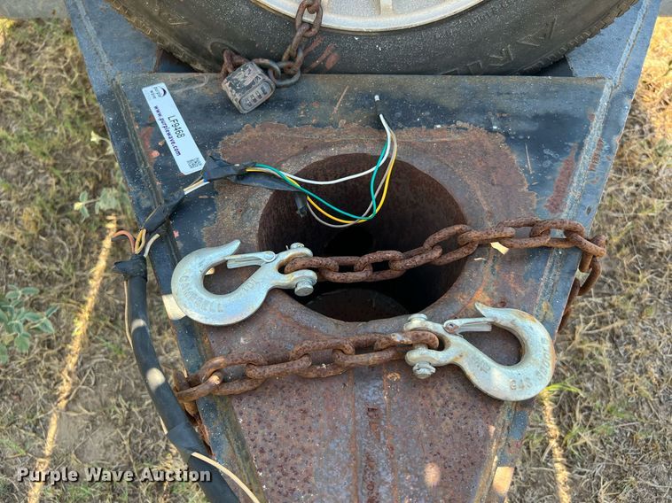 image for item LF9468 2000 Shop built  equipment trailer