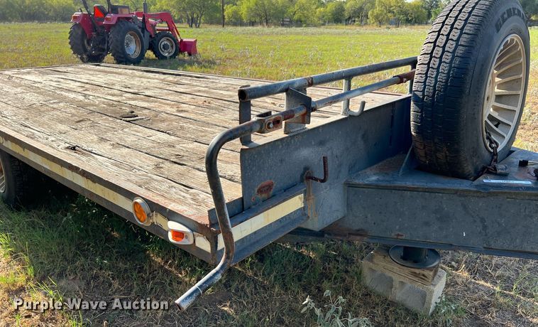 image for item LF9468 2000 Shop built  equipment trailer