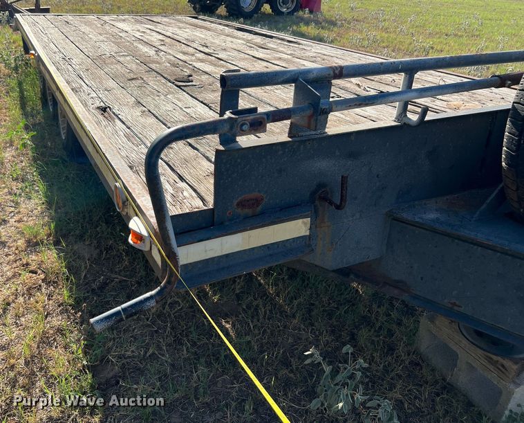 image for item LF9468 2000 Shop built  equipment trailer