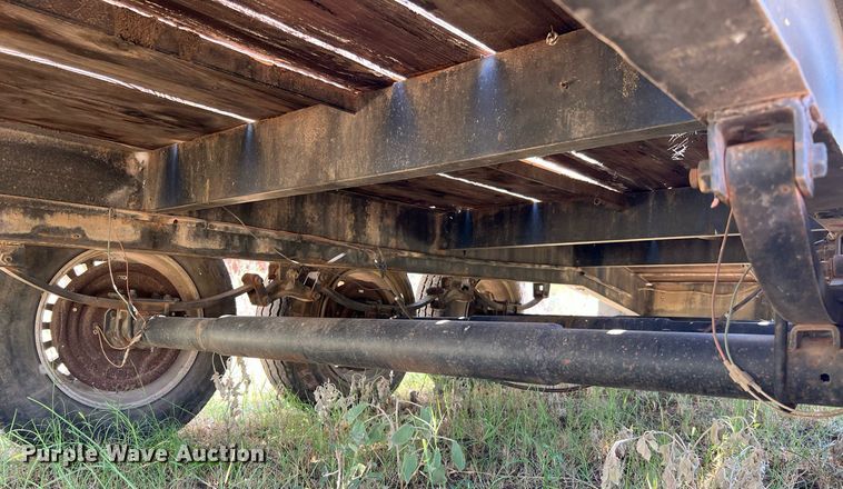 image for item LF9468 2000 Shop built  equipment trailer