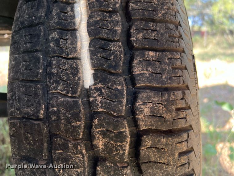 image for item LF9468 2000 Shop built  equipment trailer