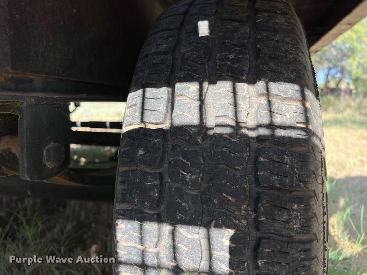 image for item LF9468 2000 Shop built  equipment trailer