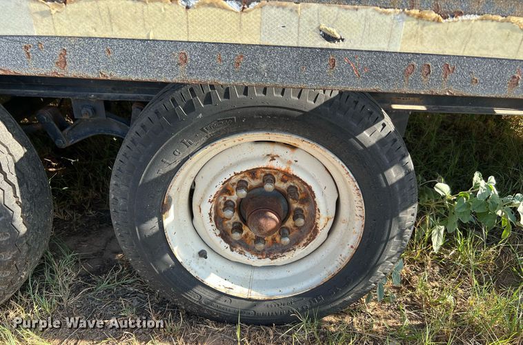 image for item LF9468 2000 Shop built  equipment trailer