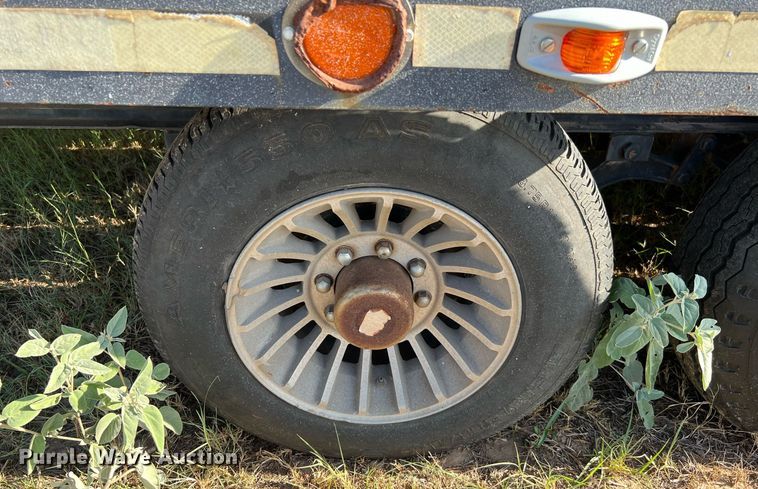 image for item LF9468 2000 Shop built  equipment trailer