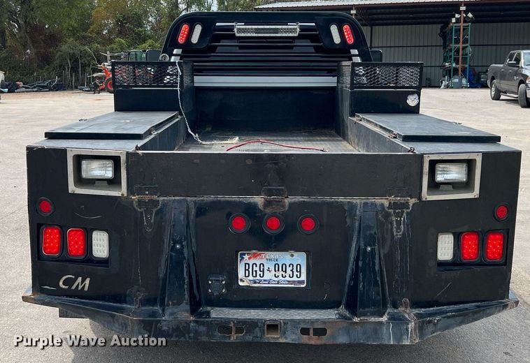 image for item LF9478 2012 Dodge Ram 3500HD  Crew Cab flatbed pickup truck