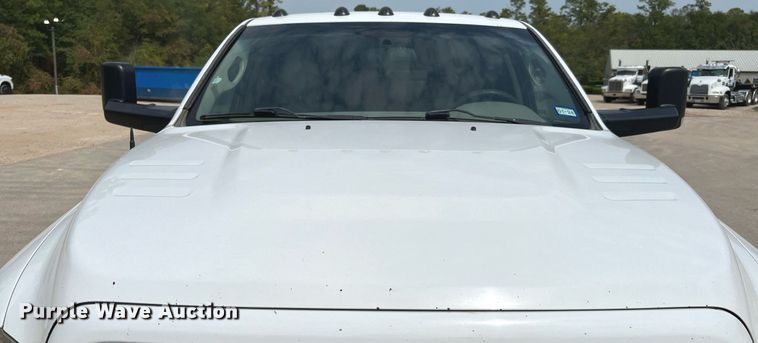 image for item LF9478 2012 Dodge Ram 3500HD  Crew Cab flatbed pickup truck