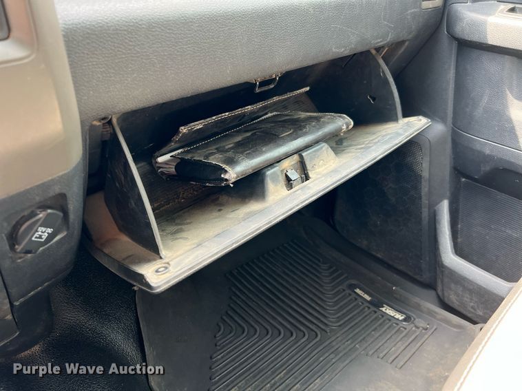 image for item LF9478 2012 Dodge Ram 3500HD  Crew Cab flatbed pickup truck