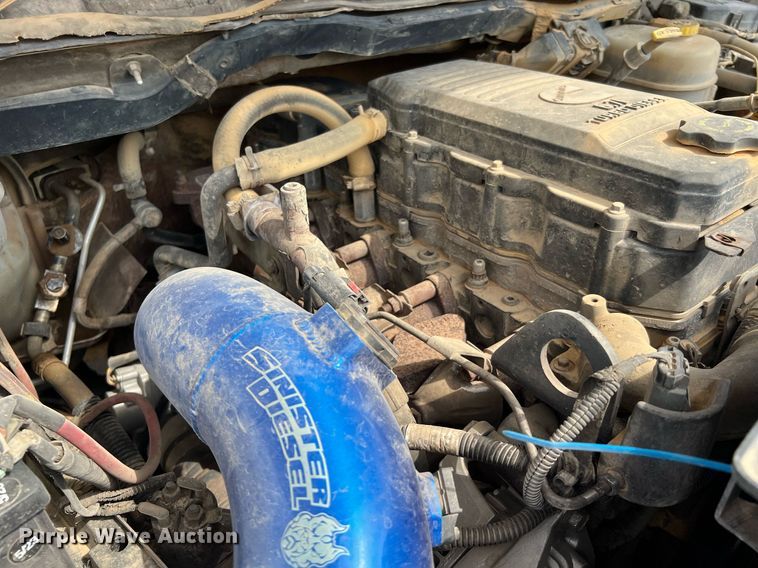 image for item LF9478 2012 Dodge Ram 3500HD  Crew Cab flatbed pickup truck