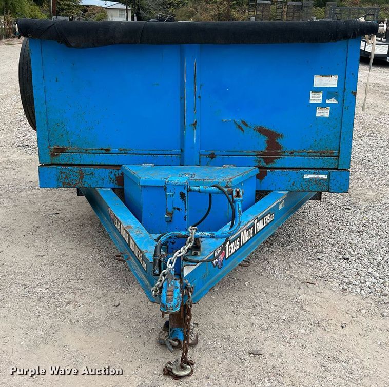 image for item LF9480 2017 Texas Made  dump trailer