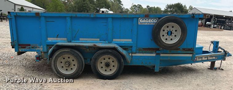 image for item LF9480 2017 Texas Made  dump trailer
