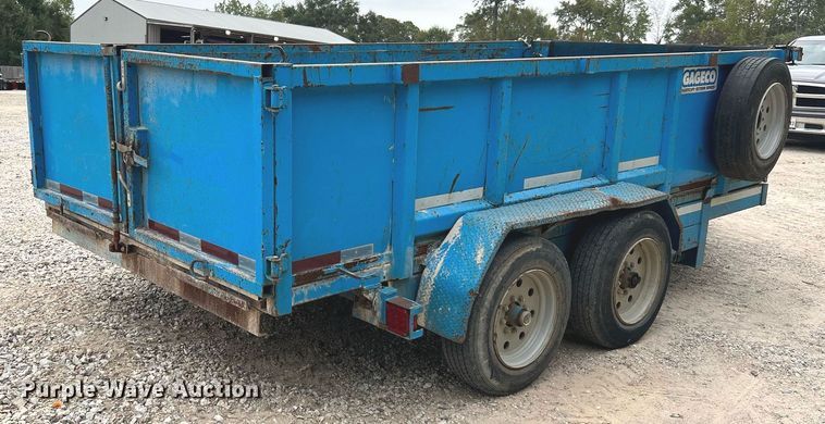 image for item LF9480 2017 Texas Made  dump trailer
