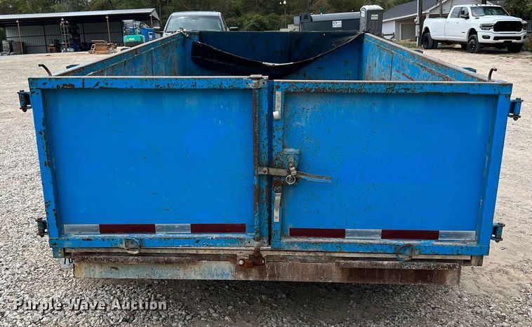 image for item LF9480 2017 Texas Made  dump trailer