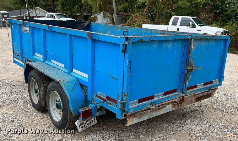 image for item LF9480 2017 Texas Made  dump trailer
