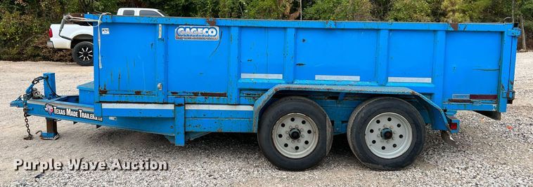 image for item LF9480 2017 Texas Made  dump trailer