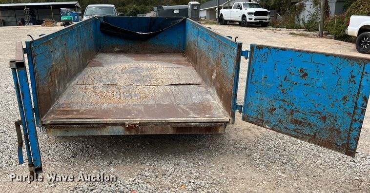 image for item LF9480 2017 Texas Made  dump trailer