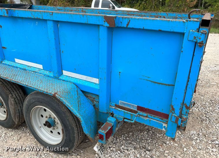 image for item LF9480 2017 Texas Made  dump trailer