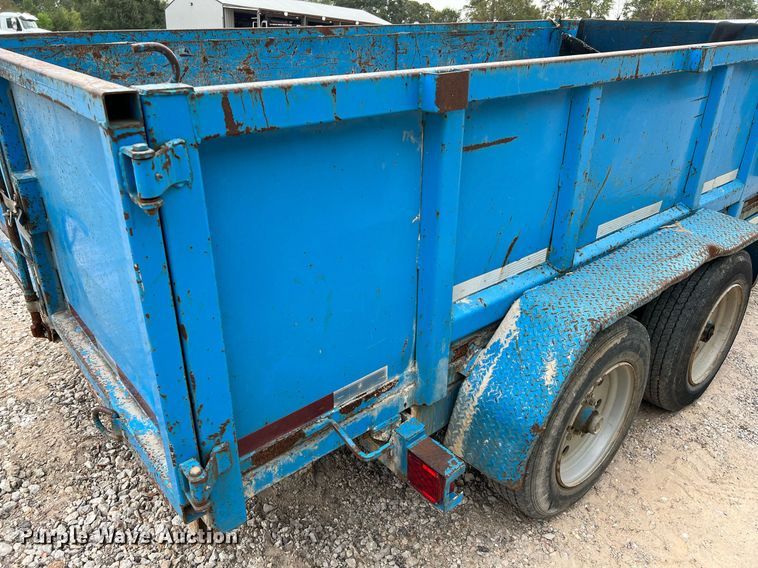 image for item LF9480 2017 Texas Made  dump trailer