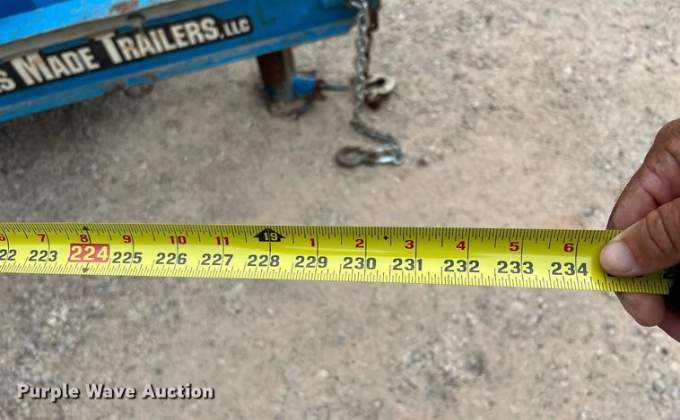 image for item LF9480 2017 Texas Made  dump trailer