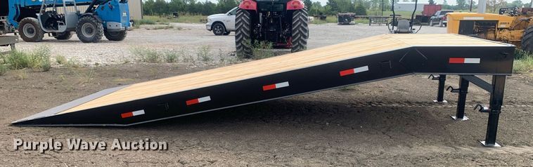 image for item LH9773 2023 Shop made 30000 ramp Shop built portable loading ramp