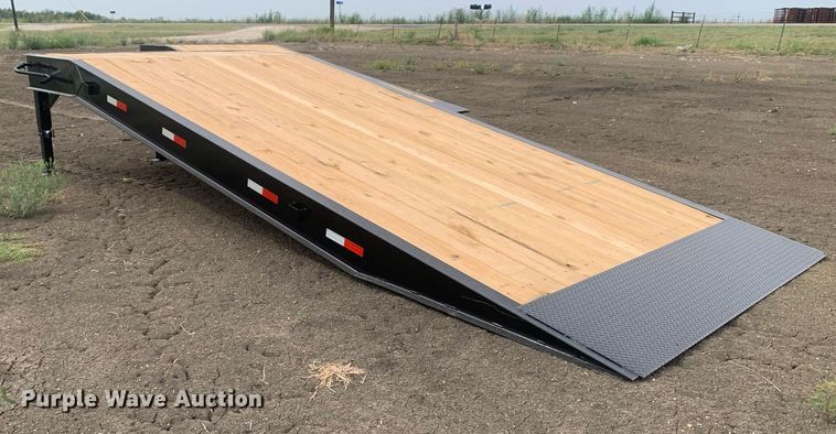 image for item LH9773 2023 Shop made 30000 ramp Shop built portable loading ramp