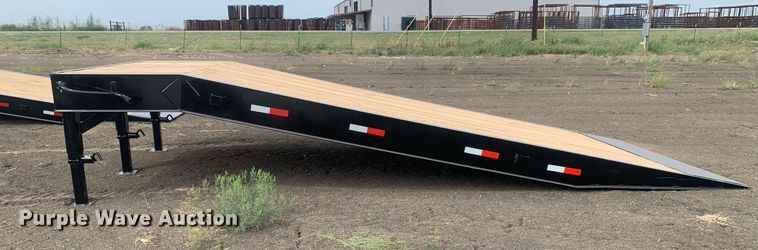 image for item LH9773 2023 Shop made 30000 ramp Shop built portable loading ramp