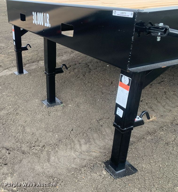 image for item LH9773 2023 Shop made 30000 ramp Shop built portable loading ramp