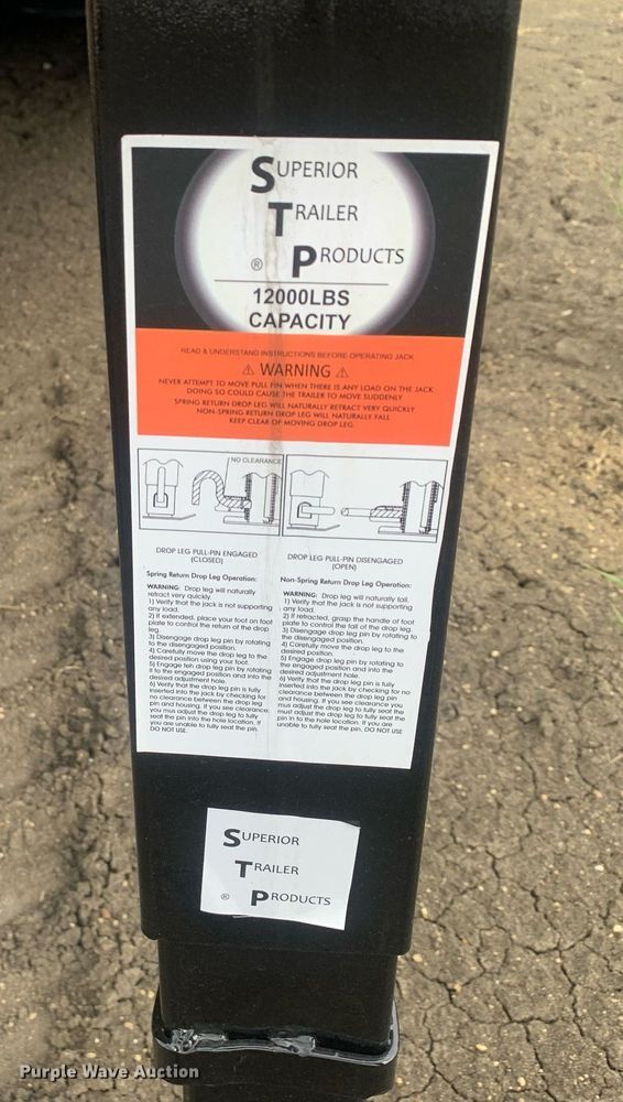 image for item LH9773 2023 Shop made 30000 ramp Shop built portable loading ramp