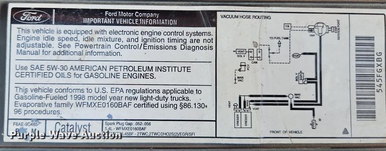 image for item LM9140 1998 Ford F150  pickup truck