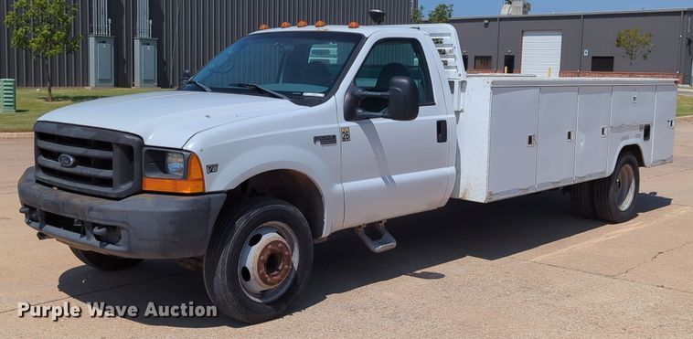 image for item LN9029 1999 Ford F550 Super Duty  utility / service truck