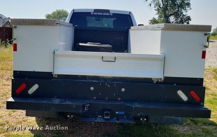 image for item LS9741 2021 Dodge Ram 3500  Crew Cab utility bed pickup truck