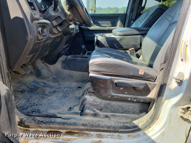 image for item LS9741 2021 Dodge Ram 3500  Crew Cab utility bed pickup truck