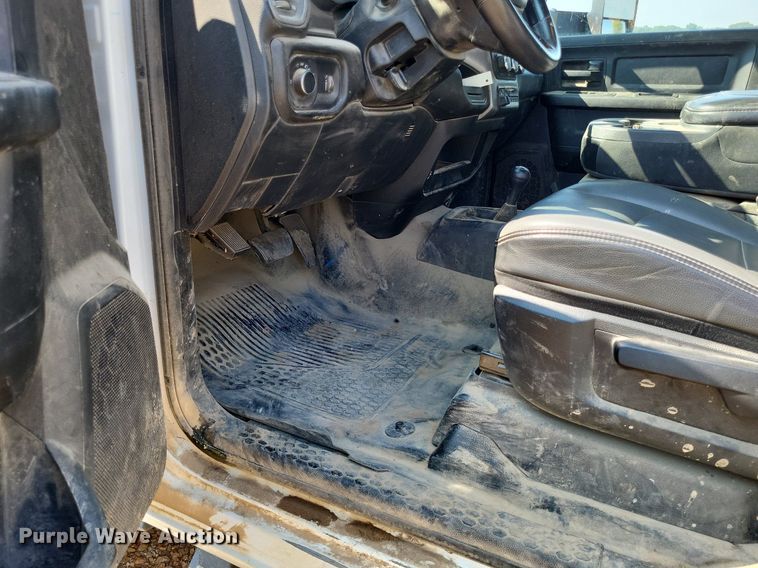 image for item LS9741 2021 Dodge Ram 3500  Crew Cab utility bed pickup truck