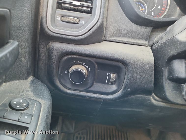 image for item LS9741 2021 Dodge Ram 3500  Crew Cab utility bed pickup truck