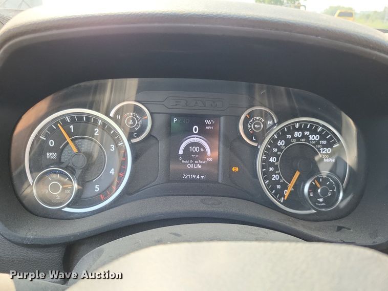 image for item LS9741 2021 Dodge Ram 3500  Crew Cab utility bed pickup truck