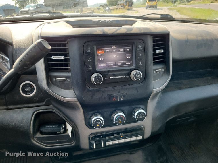 image for item LS9741 2021 Dodge Ram 3500  Crew Cab utility bed pickup truck