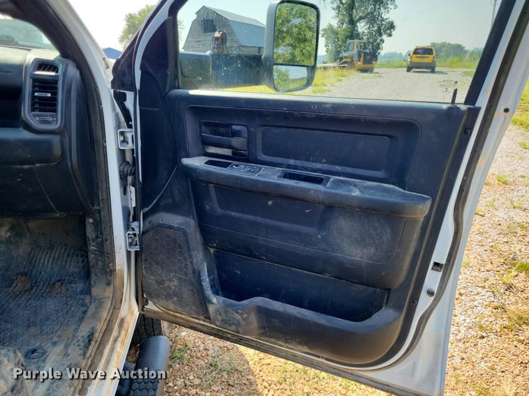 image for item LS9741 2021 Dodge Ram 3500  Crew Cab utility bed pickup truck