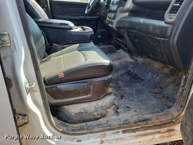 image for item LS9741 2021 Dodge Ram 3500  Crew Cab utility bed pickup truck