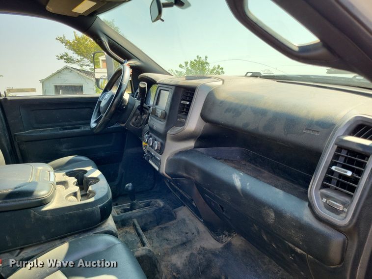 image for item LS9741 2021 Dodge Ram 3500  Crew Cab utility bed pickup truck