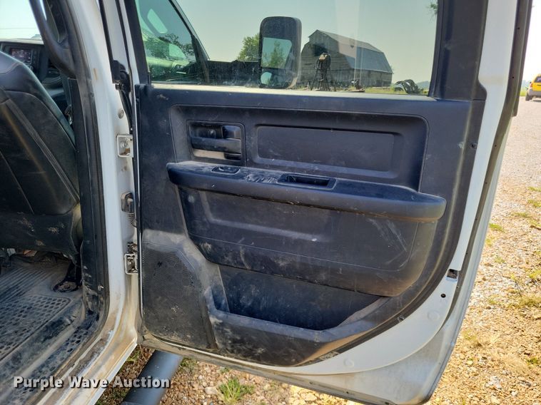 image for item LS9741 2021 Dodge Ram 3500  Crew Cab utility bed pickup truck