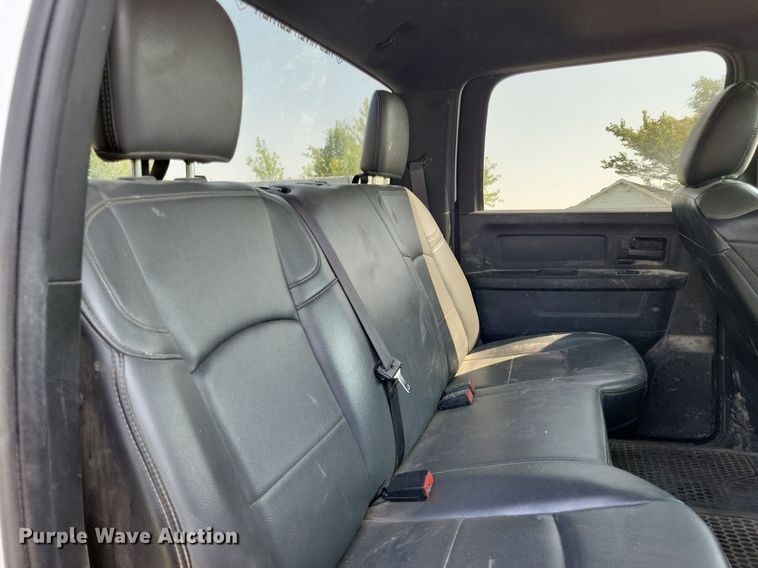 image for item LS9741 2021 Dodge Ram 3500  Crew Cab utility bed pickup truck