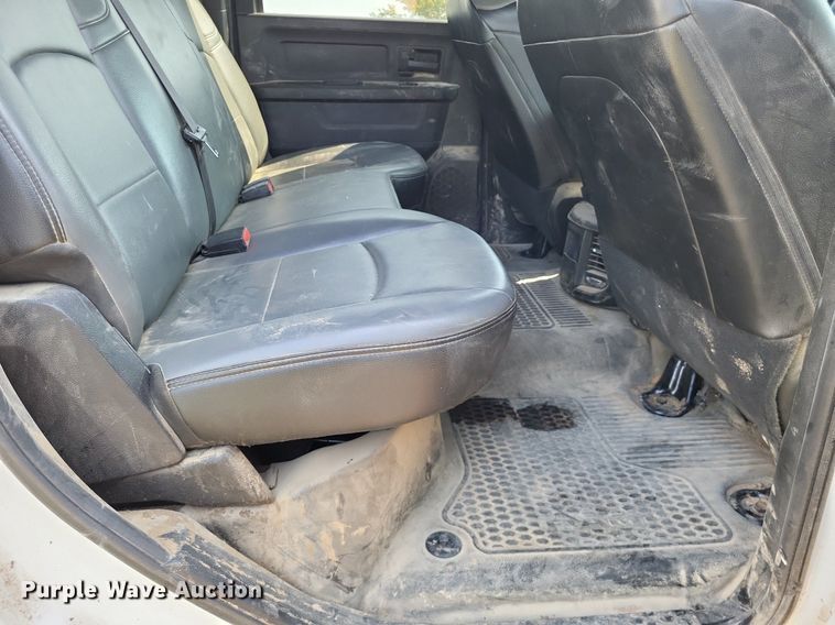 image for item LS9741 2021 Dodge Ram 3500  Crew Cab utility bed pickup truck